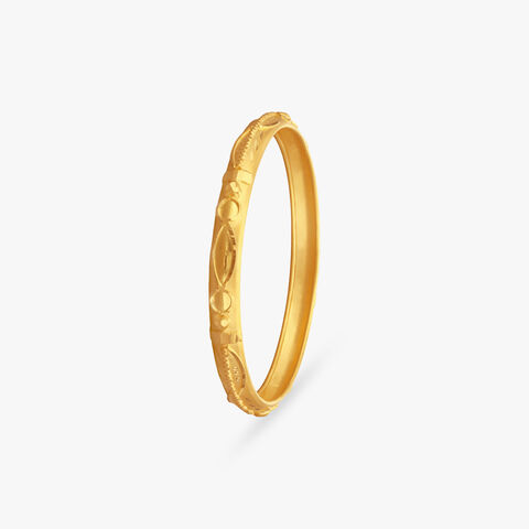 Little Gleam Gold Bangle for Kids