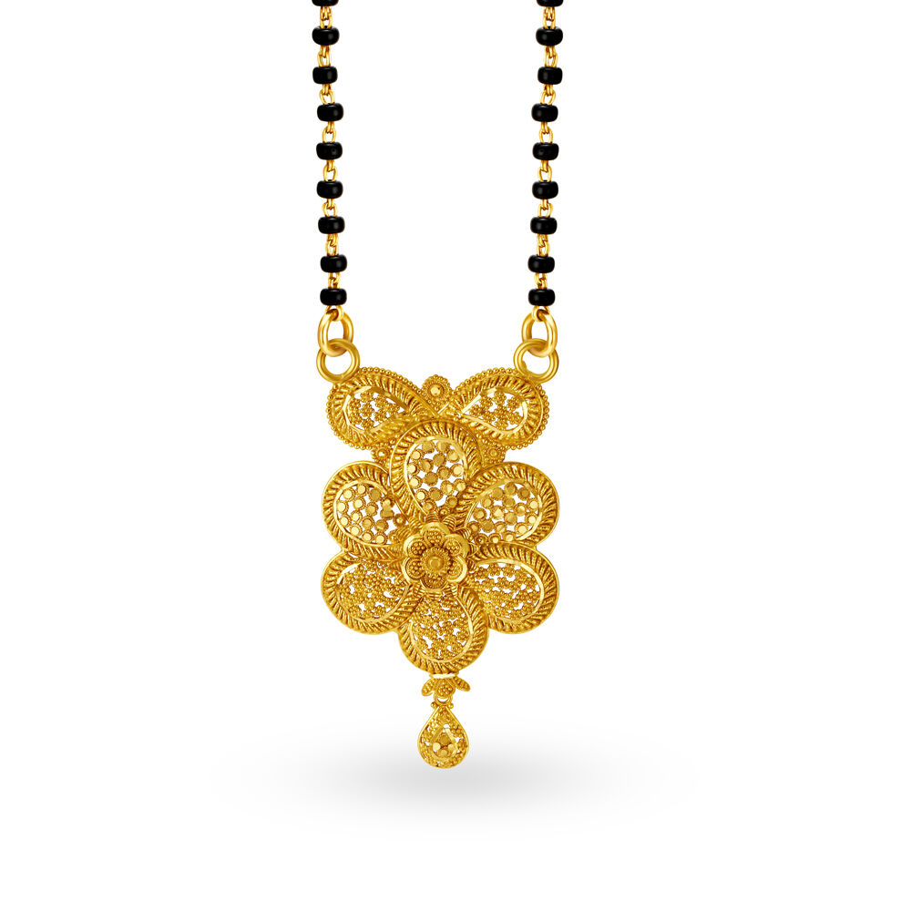 Kalyan jewellers gold mangalsutra shop designs with price in tanishq