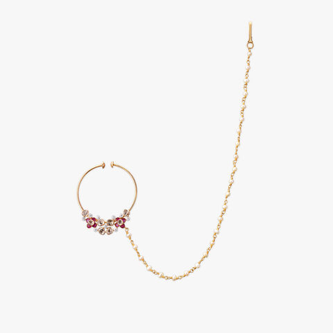 Opulent Charm Diamond Nath