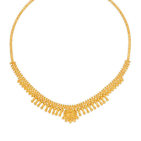 Elegant Gold Necklace Set