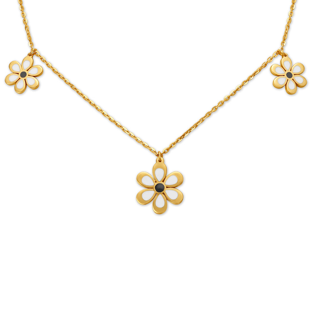 Tanishq gold clearance chain with pendant