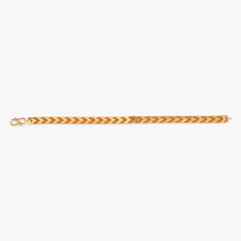 Bold Chevron Gold Bracelet for Men