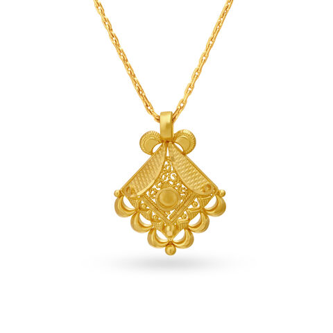 Ornate Gold Pendant
