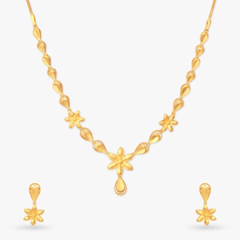 Blooming Vines Necklace Set
