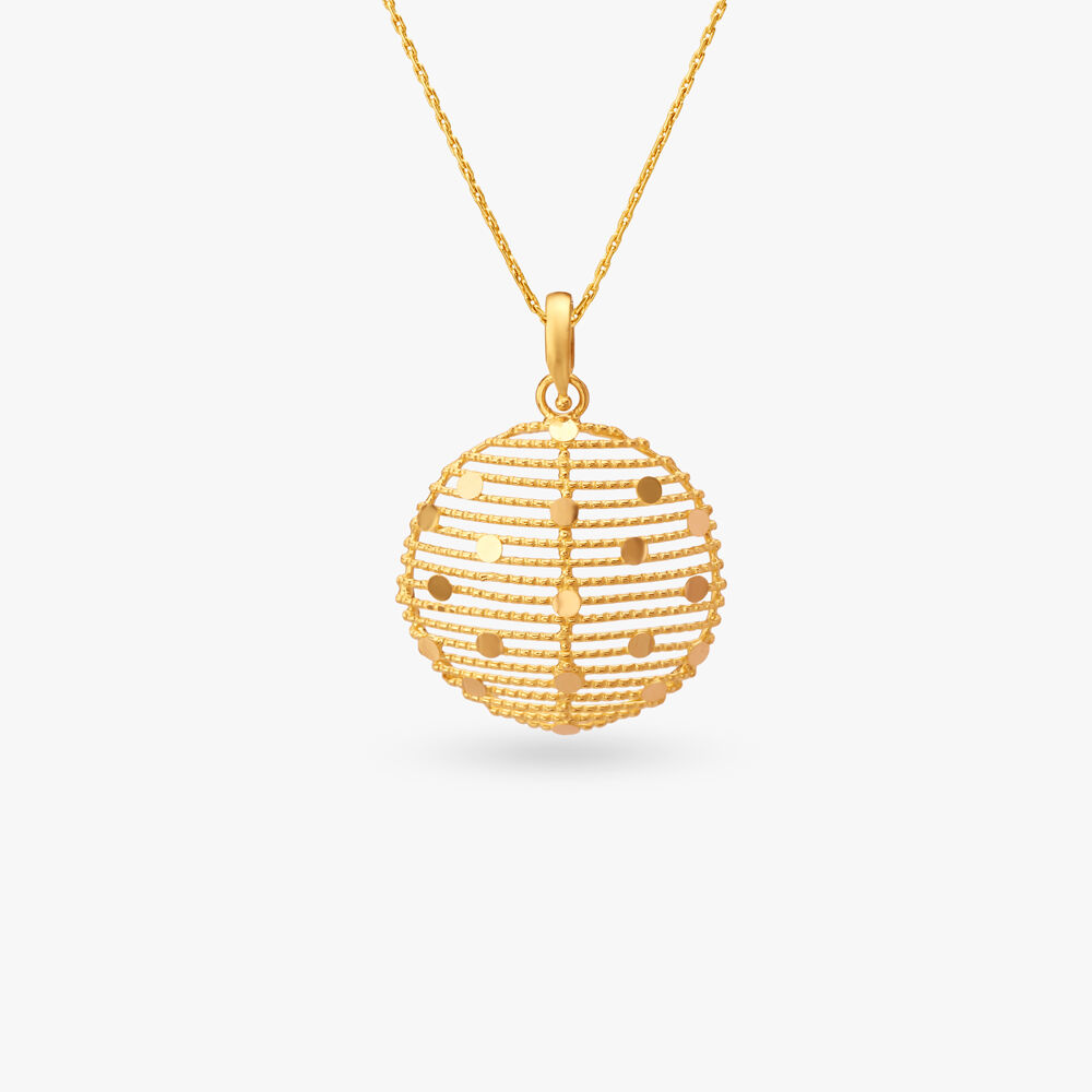 Tanishq gold pendant for baby girl discount