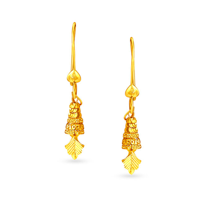 Glistening Gold Hoop Earrings,,hi-res image number null