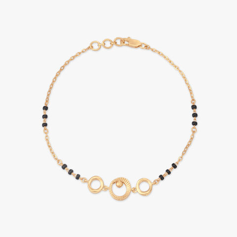Circle Link Gold Bracelet