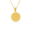 Islamic Symbol Engraved Men's Laser Cut Pendant,,hi-res image number null