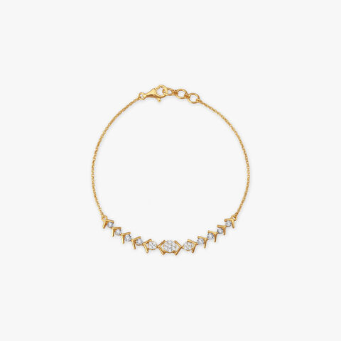 Cascade Frost Diamond Bracelet
