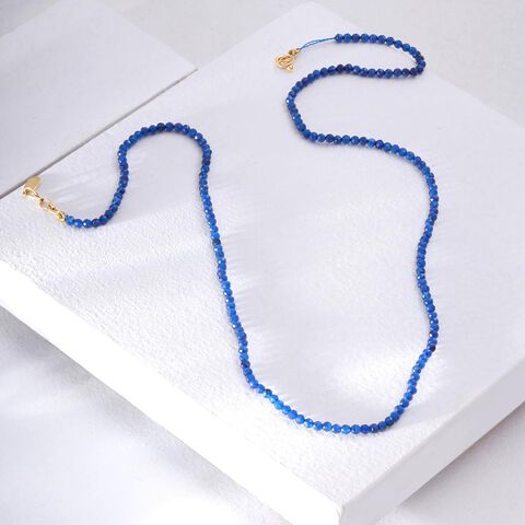 Indigo Glow Gemstone Chain