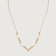 Crescent Charisma 14Kt Diamond Necklace,,hi-res image number null