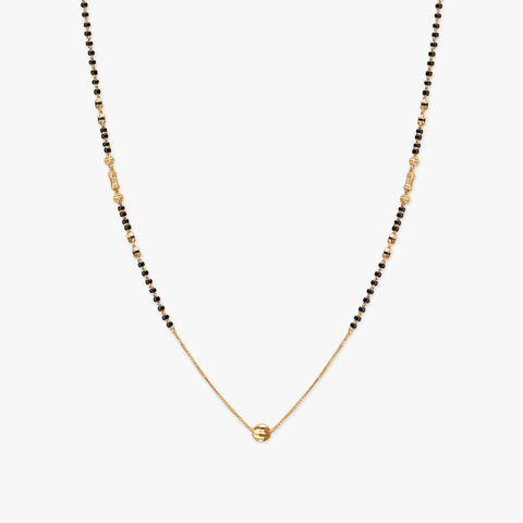 Linear Focus Gold Mangalsutra