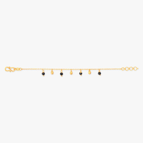 Ebony Sprinkle Gold Bracelet for Kids