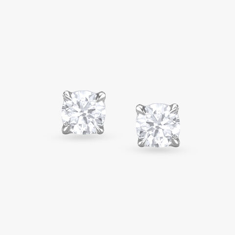 Effortless Sparkle Diamond Stud Earrings