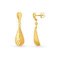 Stylish Fancy Gold Drop Earrings,,hi-res image number null