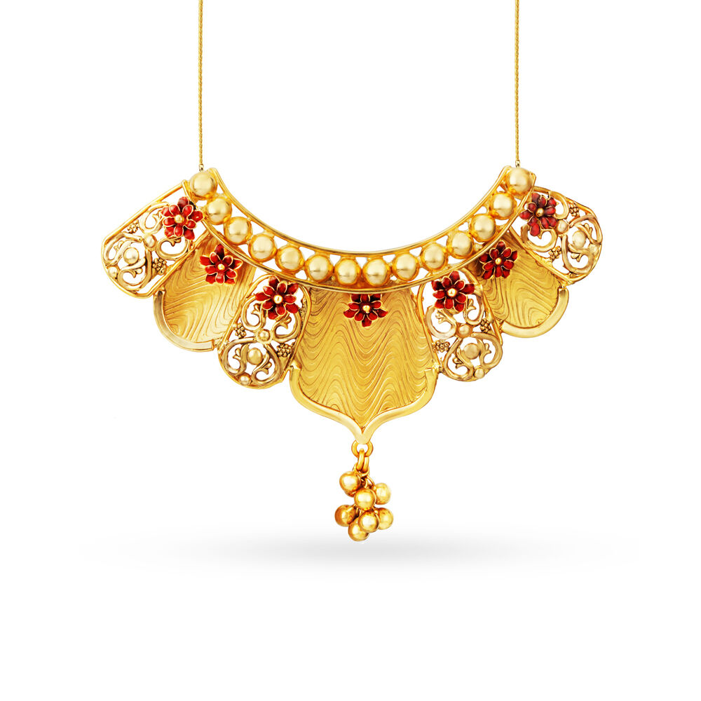 Tanishq gold hot sale mangalsutra pendant