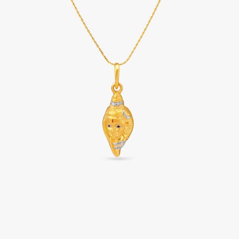 Eternal Shiva Gold Pendant
