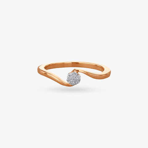 Delicate Charm Diamond Finger Ring