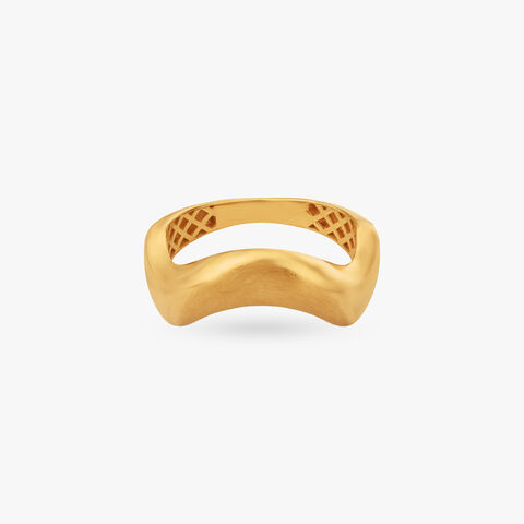Curve Muse Gold Ring alternate view 1