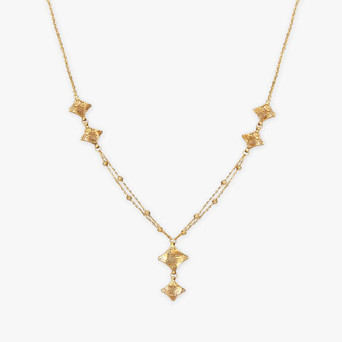 Glam Filigree Gold Necklace