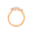 14 KT Rose Gold Pretty Flower Ring,,hi-res image number null