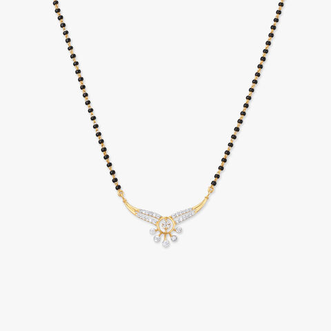 Winged Grace Diamond Mangalsutra
