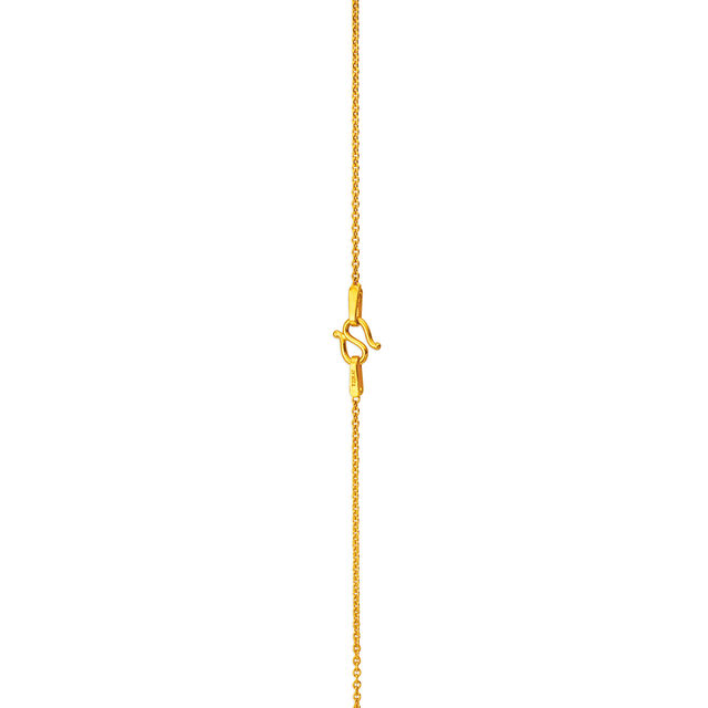 22 Karat Gold Chain with Pendant,,hi-res image number null