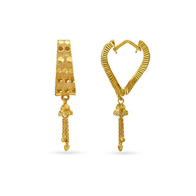 Charming Contemporary Hoop Earrings,,hi-res image number null