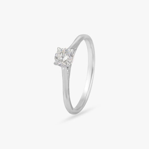 Luminous Harmony Solitaire Ring