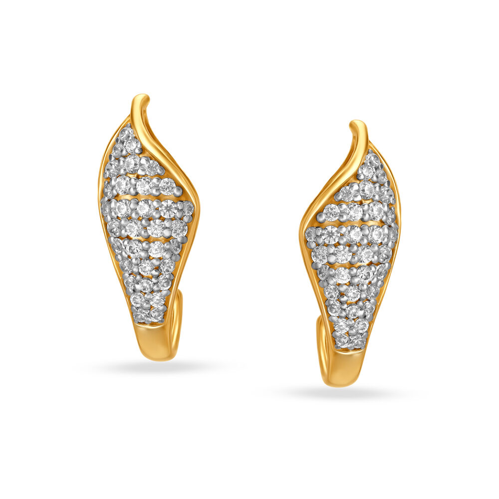 Elegant J Bali Studded Earrings