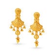 Exquisite Jali Work Traditional Drop Earrings,,hi-res image number null