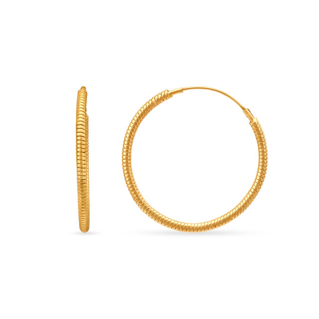 Minimalistic Charming Hoop Earrings,,hi-res image number null