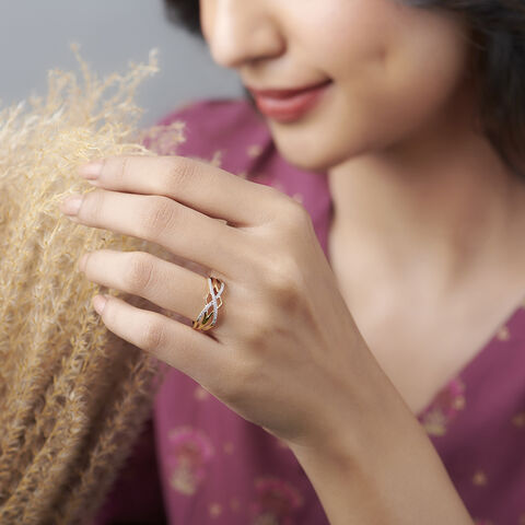 Contemporary Eternity Diamond Ring