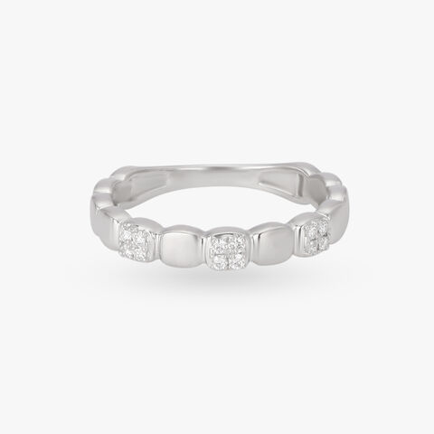 Cubic Diamond Finger Ring alternate view 1