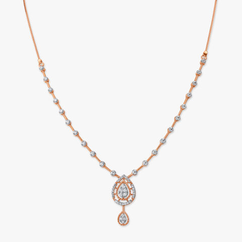 Dreamy Drape Diamond Necklace Set