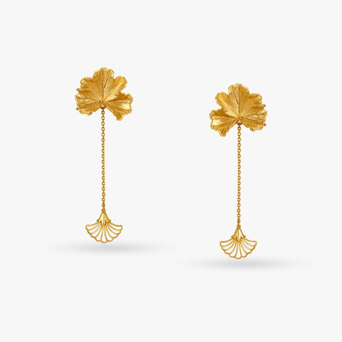 The Golden Fall Drop Earrings