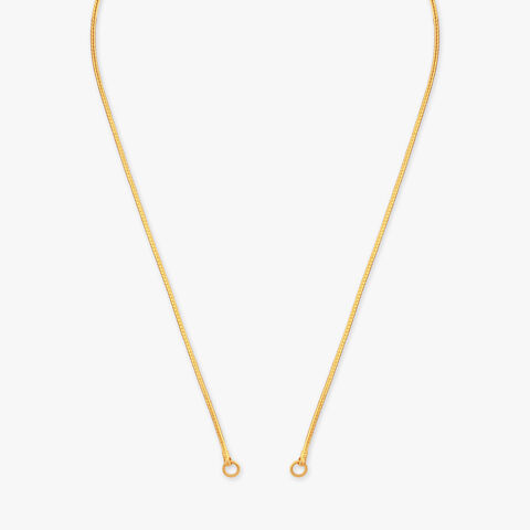Power Edge Gold Chain for Men
