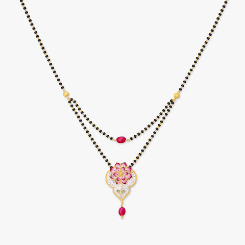 Blush Bloom Gold Mangalsutra