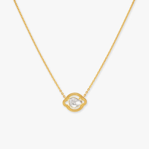 Simple Allure Pendant with Chain
