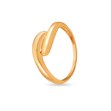 Mamma Mia 14 KT Yellow Gold Beautiful Bond Ring for Kids