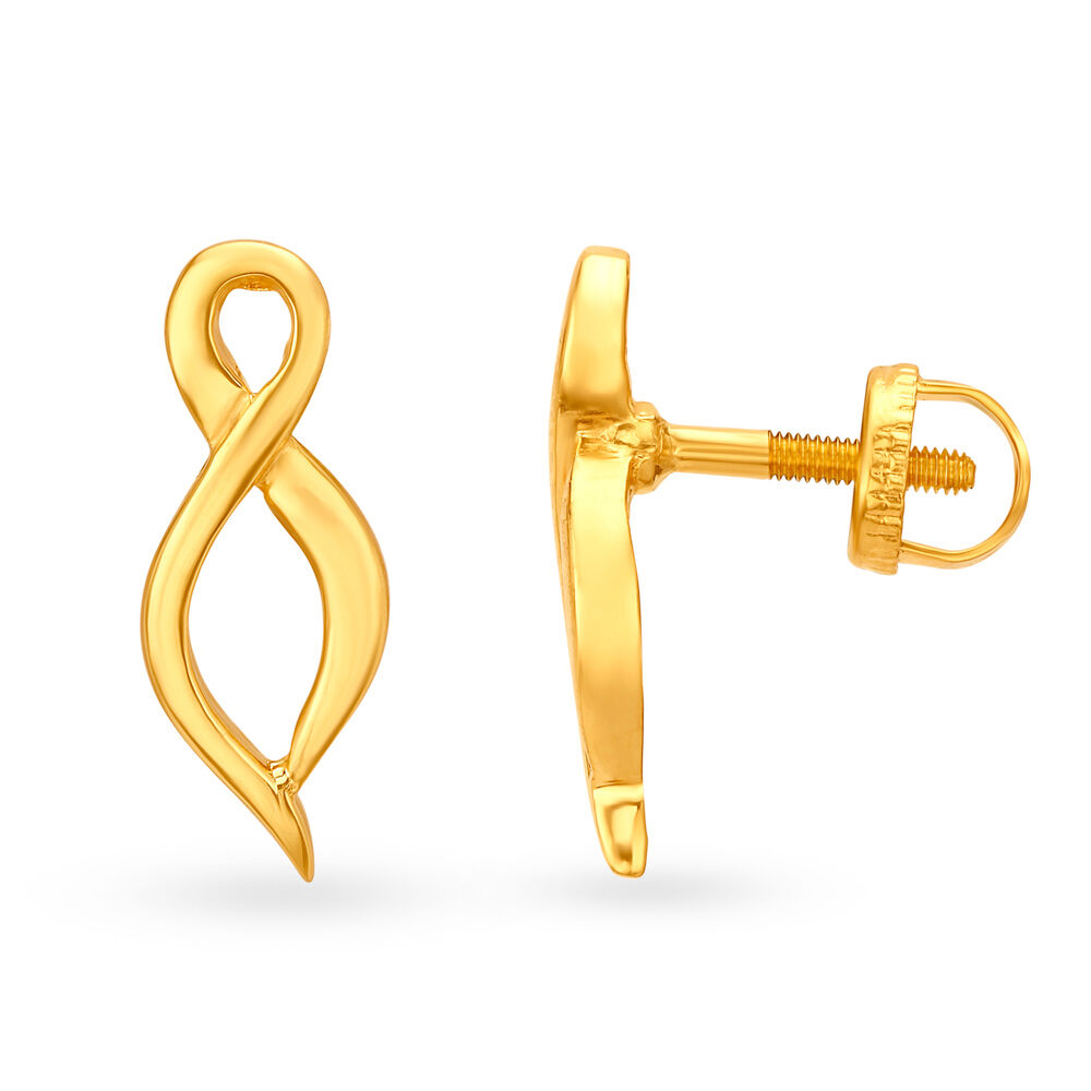 Infinity pendant gold best sale tanishq