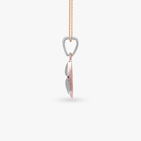 Geometric Power Gold Pendant for Men