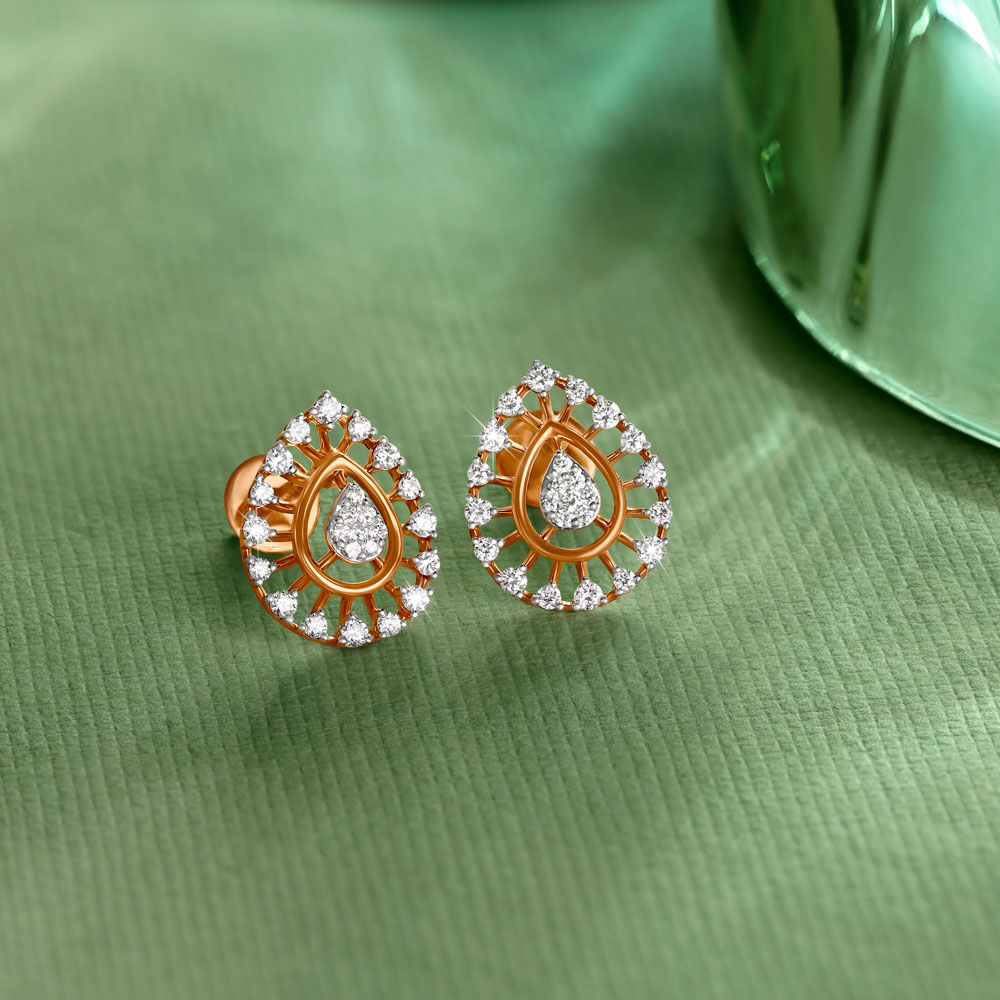 Flourishing Lush Stud Earrings