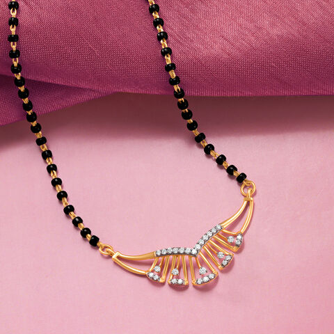 Divine Dazzle Diamond Mangalsutra