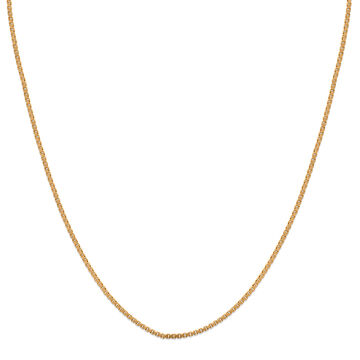 Mamma Mia 14 KT Yellow Gold Slender Chain for Kids