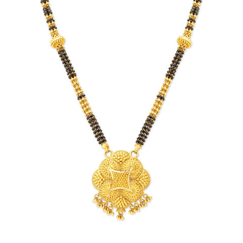 Elaborate Floral Mangalsutra