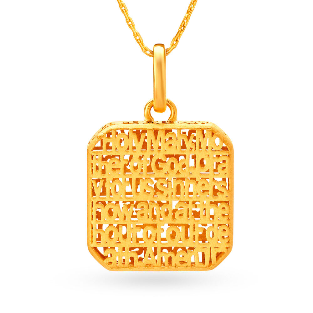 Hail clearance mary pendant