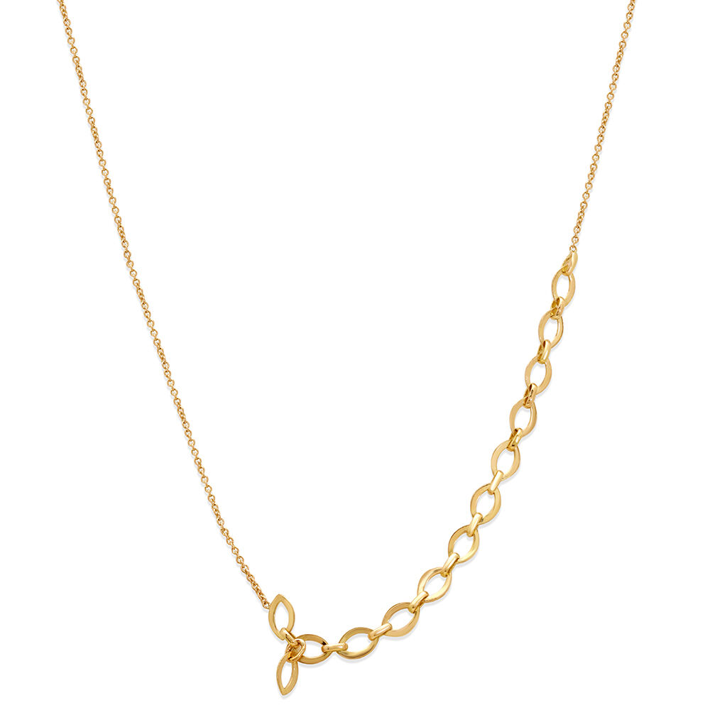 14k Yellow Gold Necklace - Blush Jewels - 3091YGO – Blush Gold Jewels