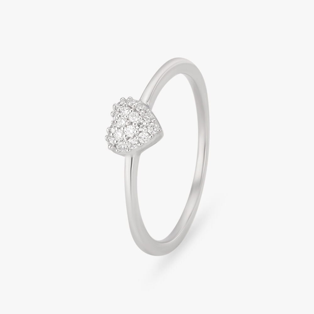 Heart design Diamond Finger Ring