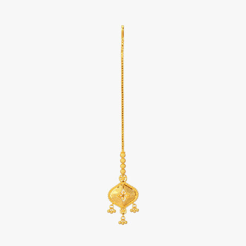 Artistic Finesse Gold Maang Tikka